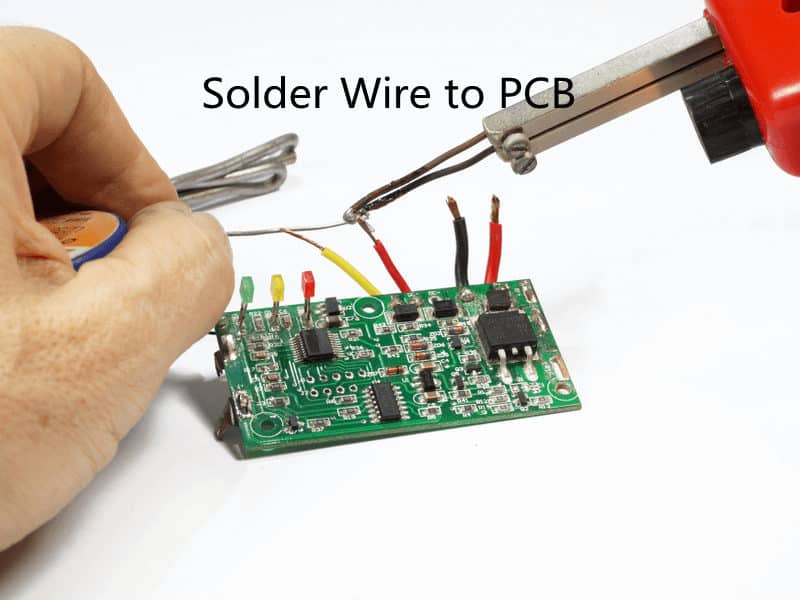 Solder Wire to PCB