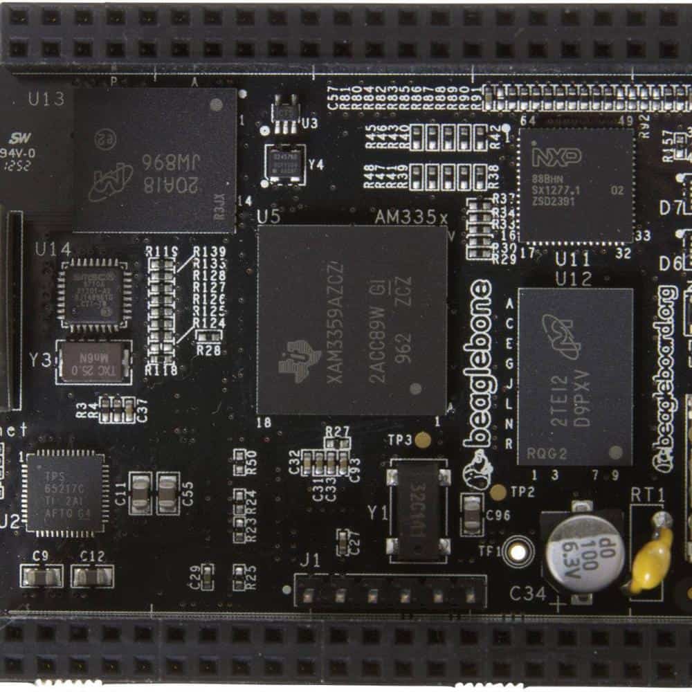 black circuit board