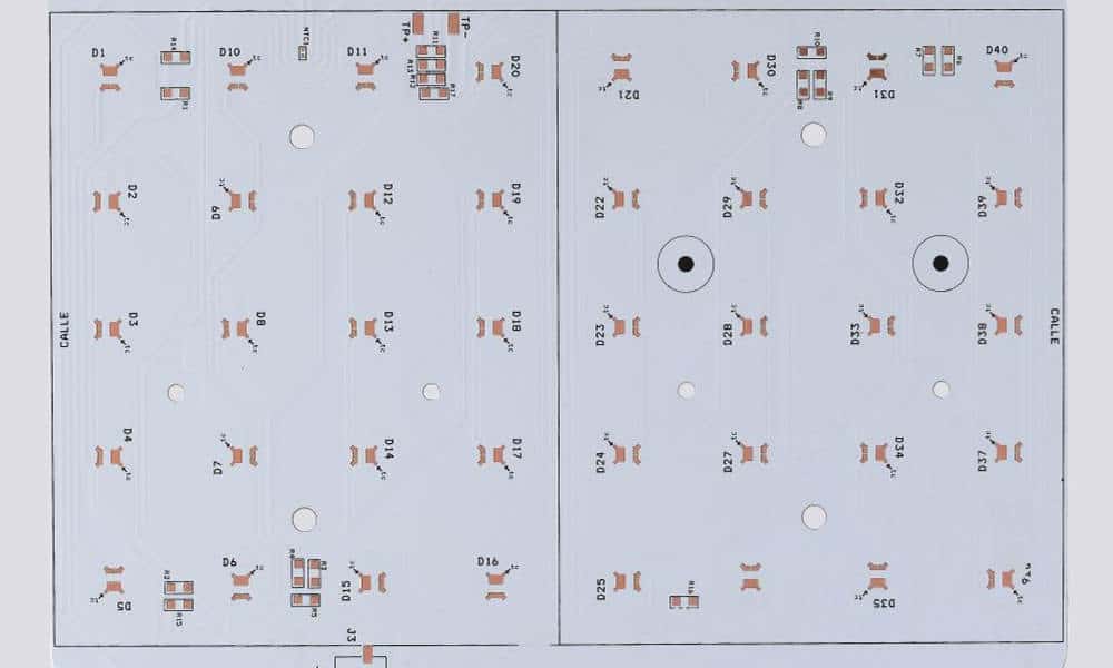 Single side aluminum PCB