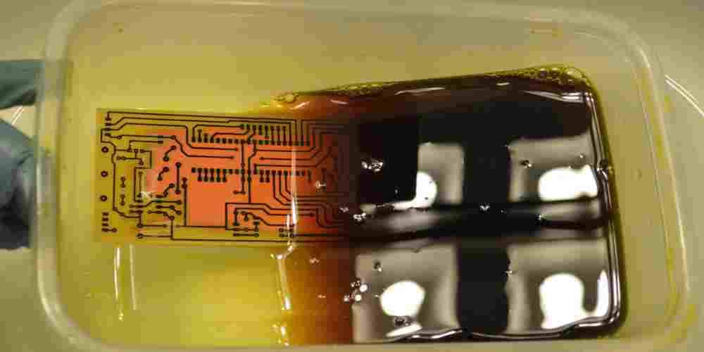thumbnail interactive-video image 1 of Eisen-Golden Laboratories PCB Etchant Dry Powder - 4 Oz For Printed Circuit Boards - Made In USA 1 of 5
